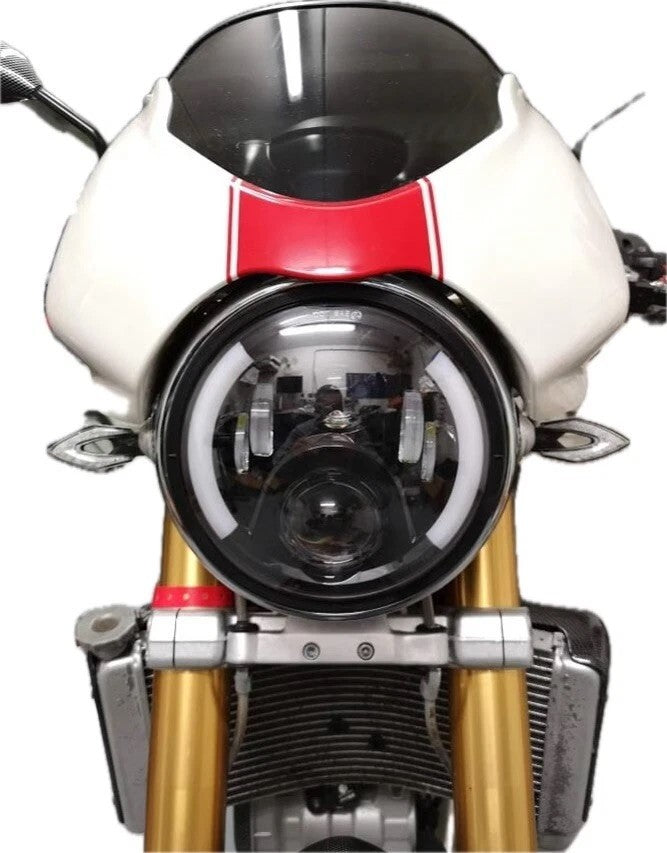 ANELLO ADATTATORE FARO 7” LED PER CALOTTA ORIGINALE DUCATI MONSTER