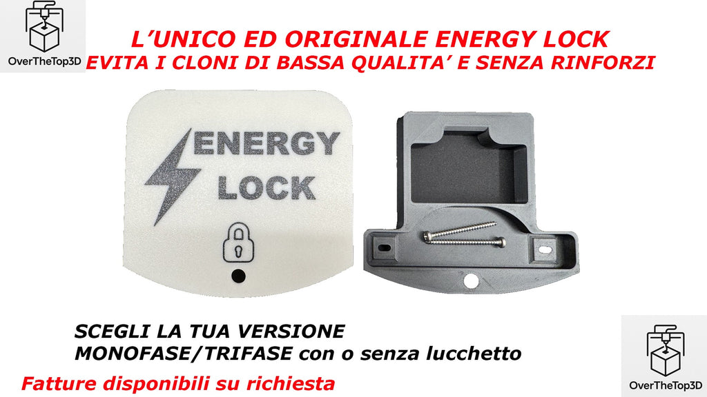 ENERGY LOCK - PROTEZIONE CONTATORE ENEL PER CONDOMINI - LOCALI TECNICI - SPAZI CONDIVISI