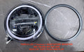 FARO A LED 7" OMOLOGATO DUCATI MONSTER + ADATTATORE PER MONTAGGIO CALOTTA ORIGINALE